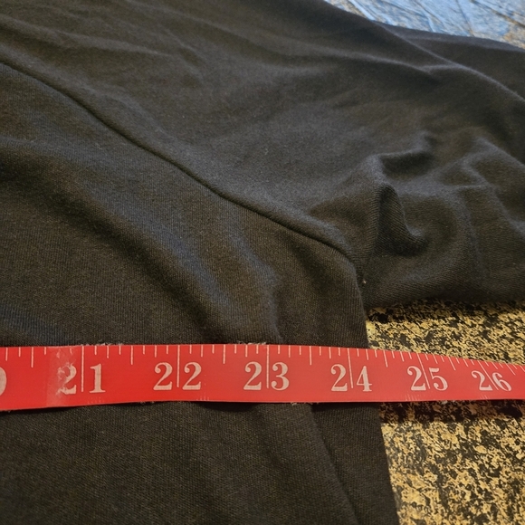 Ingrid & Isabel Maternity Black Sheath Dress with Raglan Long Sleeves Size XXL - Picture 11 of 15